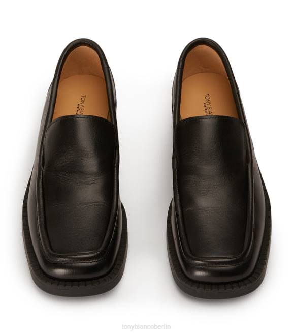 Slipper| de Tony Bianco Frauen Teddy-Flats schwarze Komo 4624582